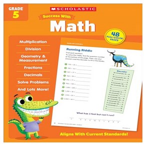 Scholastic Success with Math Gade 5, ScholasticInc