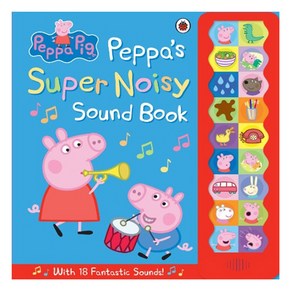 Peppa Pig : Peppa's Supe Noisy Sound Book, Ladybid Books