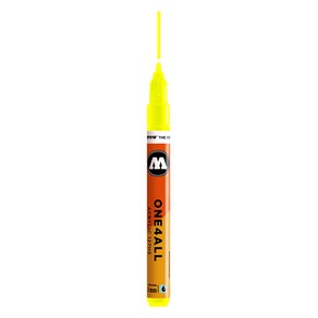 모로토우 원포올 아크릴 마카 2mm 127HS 220 neon yellow fluorescent