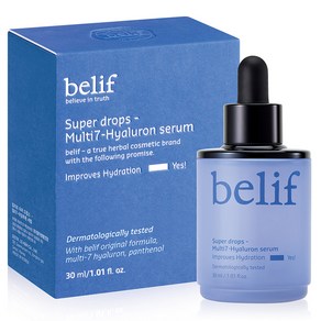 빌리프 슈퍼드랍스 멀티7 히알루론세럼, 30ml, 1개