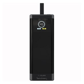 라플루 기내반입 케이블 일체형 PPS 초고속충전 보조배터리 20000mAh, RPB-07, 블랙