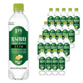 브리지톡 스파클링 토닉워터 오리지널, 400ml, 20개