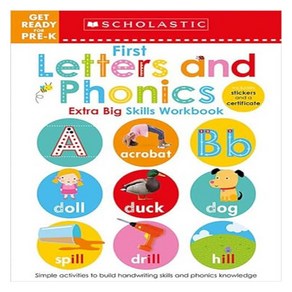 First Letters and Phonics Get Ready for Pre-K Workbook