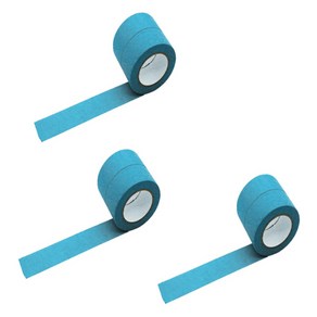 만들하비 컬러 종이 마스킹 테이프 2.5cm x 13m, 라이트블루, 6개