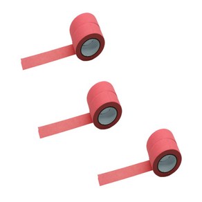 만들하비 컬러 종이 마스킹 테이프 1.5cm x 13m, 핑크, 6개