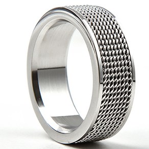 스칼렛또블랙 남성용 Solid Bold Ring BEY402