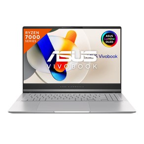 에이수스 2024 Vivobook S 15 OLED AMD Ryzen5 Radeon 노트북, Cool Silve, M5506NA-MA057, 512GB, 16GB, WIN11 Home