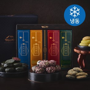 떡미당 송편 떡 1260g + 쇼핑백 선물세트 (냉동)