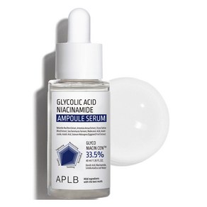 APLB 글리콜산 나이아신아마이드 앰플 세럼, 40ml, 1개