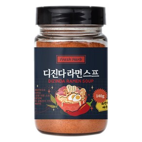 신선약초 디진다라면스프, 140g, 1개