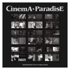 제로베이스원 - 미니앨범 4집 : CINEMA PARADISE Digipack Ve. 랜덤, 1CD