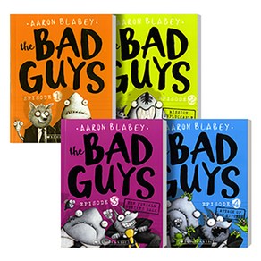 The Bad Guys: The Bad Box 1~4권 세트, SCHOLASTIC, 9789814880244, Aaon Blabey