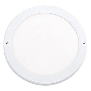 번개표 LED 엣지타입 원형 직부등 20W 220mm, 전구색, 1개