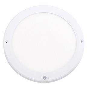 번개표 LED 엣지타입 원형 센서등 20W 220mm, 전구색, 1개