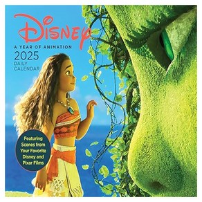 Disney A Yea of Animation 2025 Daily Calenda, Chonicle Books