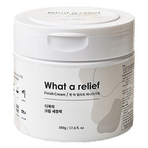 왓아릴리프 피니쉬크림 다목적세정제, 500g, 1개