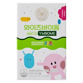 유한양행 와이즈바이옴 유산균 키즈 30p, 60g, 1개