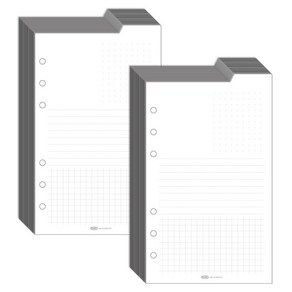 플레픽 프리스타일 인덱스 리필속지 섹션 노트, 2개, 30개입