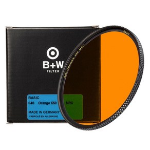 슈나이더크로이츠나흐 B+W BASIC MRC ORANGE 040 필터 67mm, 1개