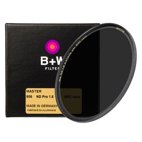 슈나이더크로이츠나흐 B+W MASTER MRC nano 806 ND 64X 1.8 필터 49mm, 1개