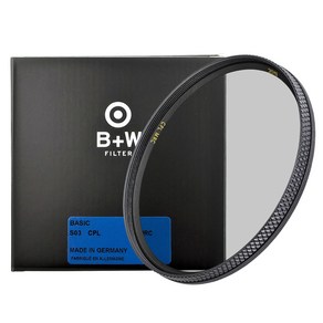 슈나이더크로이츠나흐 B+W BASIC MRC CPL 필터 82mm, 1개