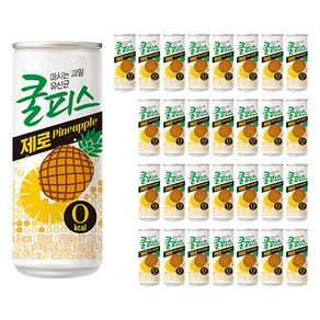 동원 쿨피스 제로 파인애플, 30개, 230ml