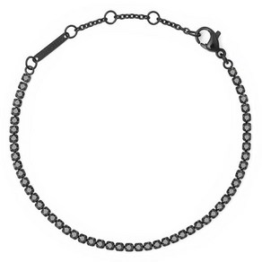 다니엘웰링턴 여성용 CLASSIC TENNIS BRACELET 다크 크리스탈 팔찌