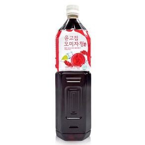 윤고집 오미자청, 1개, 1.5L