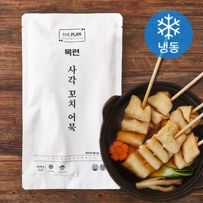 더플랜 목련 사각 꼬치 어묵 (냉동), 259g, 1개