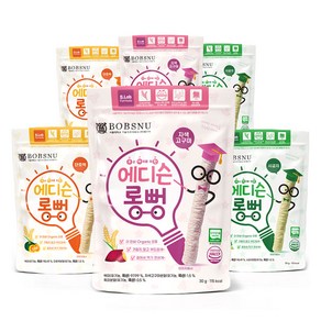 서울대밥스누 우아한 유기농 에디슨 롱뻥 시금치 30g 2p +자색고구마 30g 2p + 단호박 30g 2p 세트