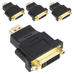 넥스트유 DVI to HDMI 변환 커넥터, NEXT-1651HDVI-MF, 4개