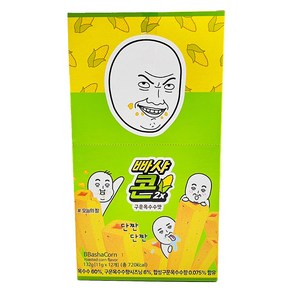 오늘의짤 빠샤콘 2X 구운옥수수맛 12p, 1개, 132g