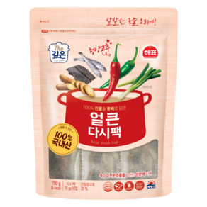 해표 얼큰 다시팩, 150g, 1개