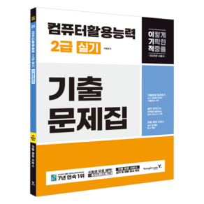 2025 이기적 컴퓨터활용능력 2급 실기 기출문제집, 영진닷컴