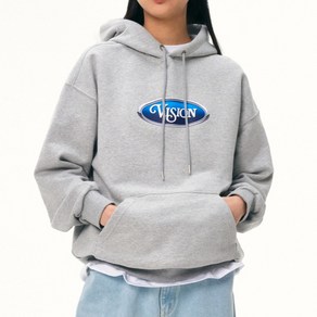 비전스트릿웨어 VSW blue Oval Logo Hoodie VS2301HD02MG