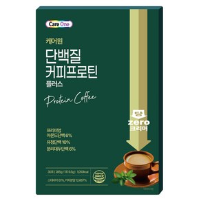 케어원 단백질 커피 프로틴 플러스, 9.5g, 1개, 30개입