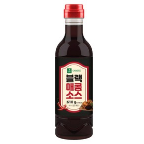 이엔푸드 블랙매콤소스, 610g, 1개