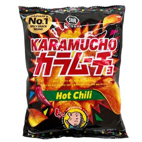 카라무쵸 핫칠리 감자칩, 54g, 1개