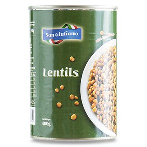 SANGIULIANO 렌틸빈, 400g, 1개