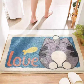 쿠미핸즈 패브릭 발매트, T