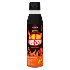 몽고간장 하바네로 매운간장 소스, 350g, 1개