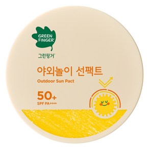 그린핑거 유아용 저자극 무기자차 야외놀이 선팩트 SPF50+ PA++++, 16g, 1개