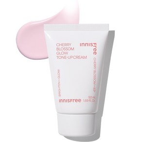 이니스프리 왕벚꽃 글로우 톤업 크림, 50ml, 1개