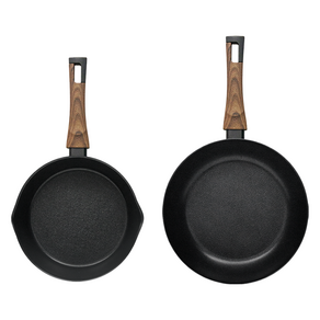 실바트 인덕션 IH 까리노 프라이팬 세트 2개, 블랙, 멀티 플렉스팬 22cm + 프라이팬 24cm, 1세트