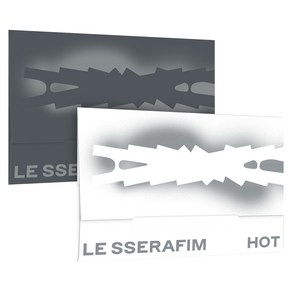 르세라핌 - 5th Mini Album 'HOT' Wevese Albums Ve. 2종중 1종 랜덤발송, QR-Cad