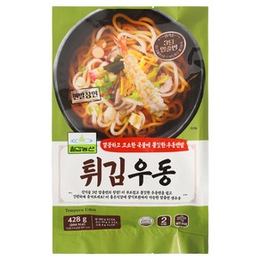 칠갑농산 튀김우동, 1개, 428g