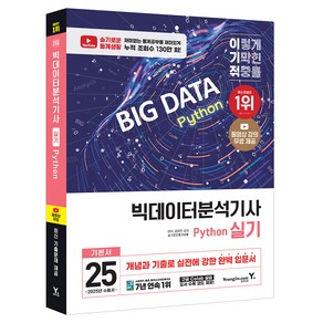 2025 이기적 빅데이터분석기사 실기 Python, 이삭, 김상돈, 영진닷컴
