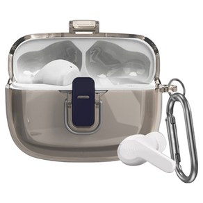 GRAYCO JBL WAVE BEAM 2 락킹 투명 케이스, 그레이, 1개