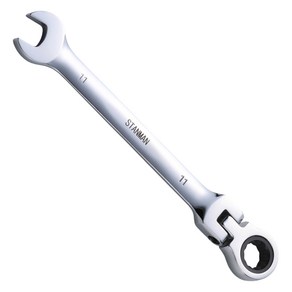 스탠맨 플렉시블 라쳇 렌치 스패너 11mm, 1개