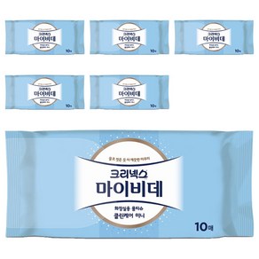 마이비데 크리넥스 클린케어 미니, 55g, 10매, 6개